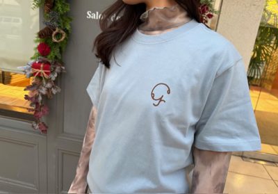 Tシャツアシッドブルー